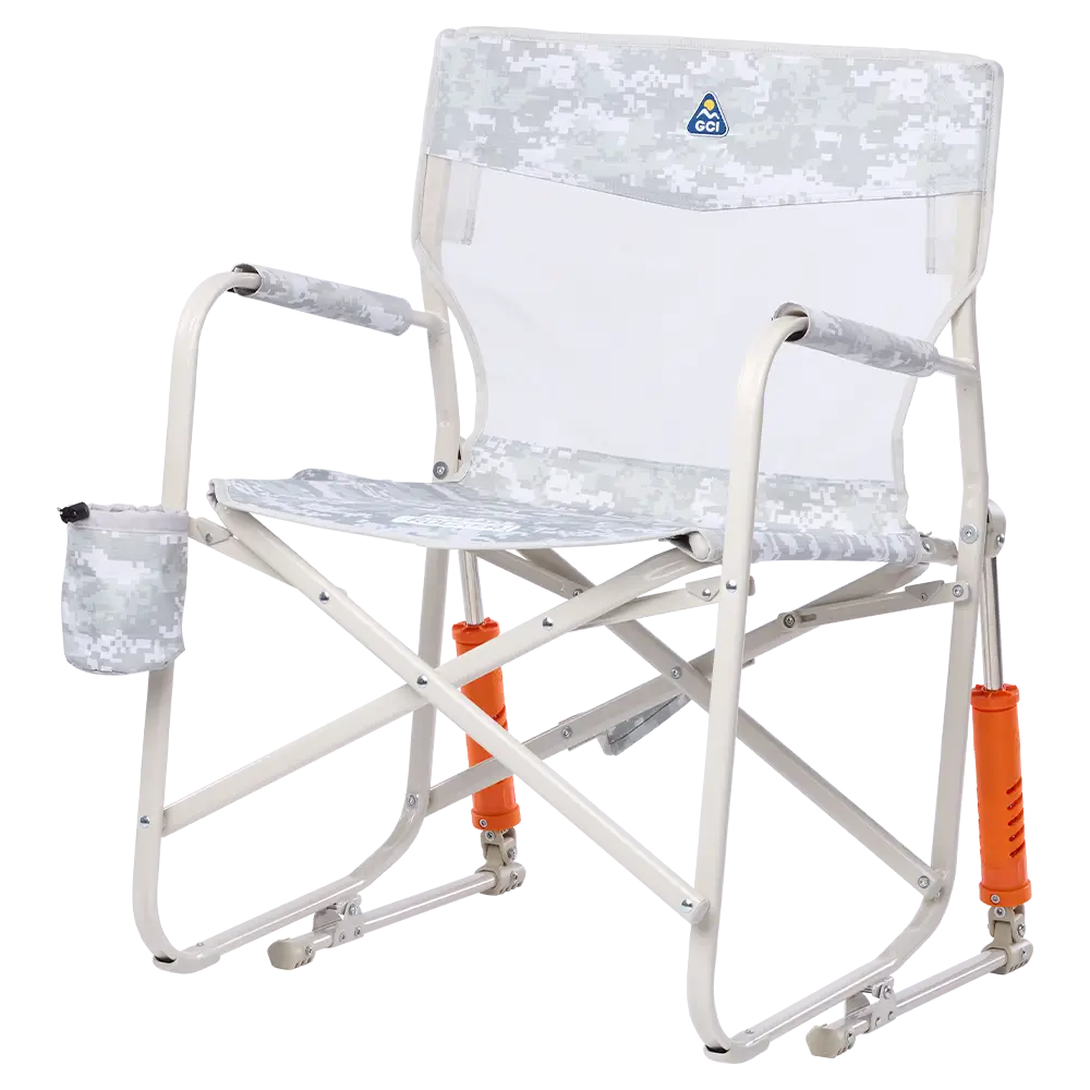 Patented Spring-Action Freestyle Rocker Elite - Choice 460 - RoadTrip Rocker Smooth Motion Camp Chair Detail