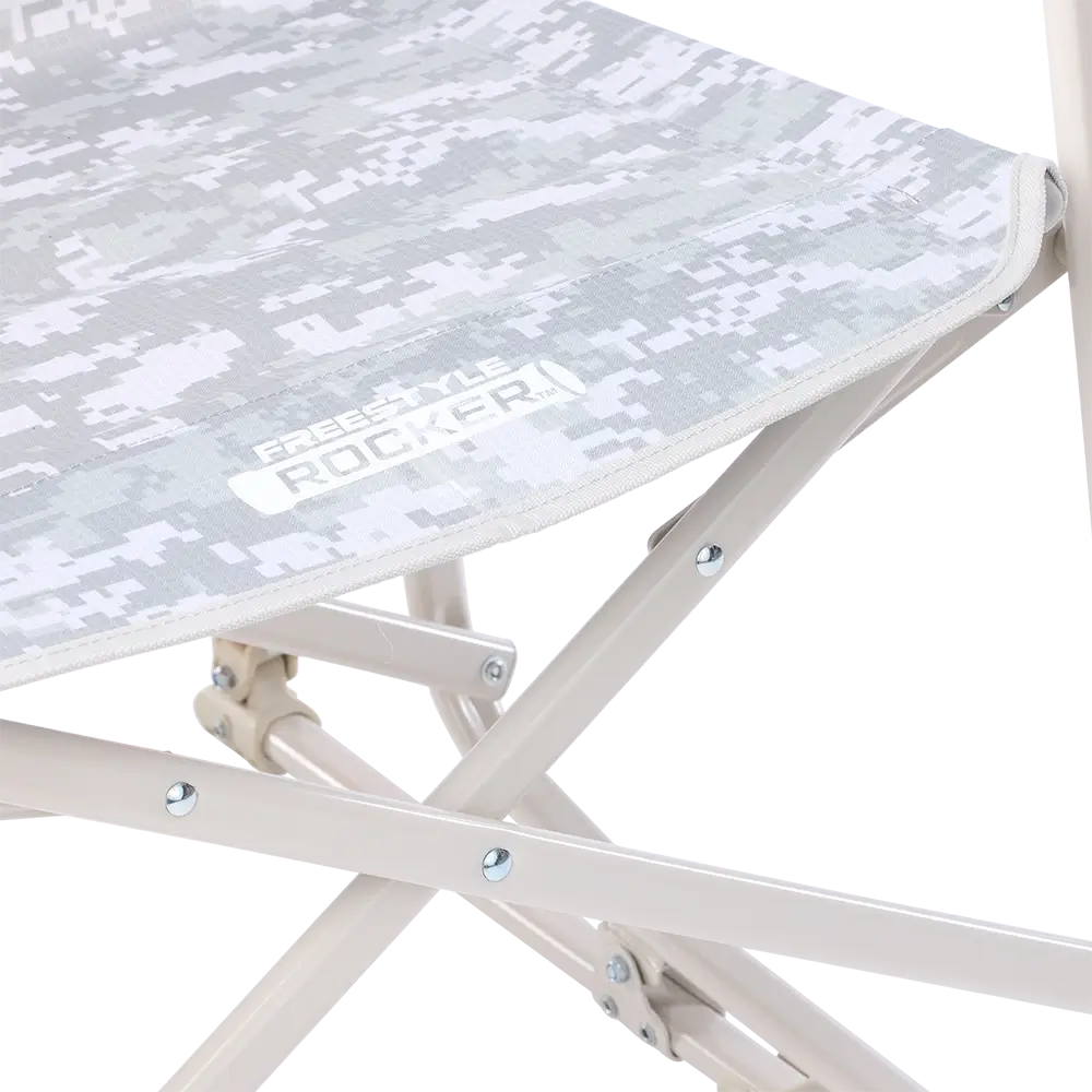 Patented Spring-Action Freestyle Rocker Elite - Choice 460 - RoadTrip Rocker Smooth Motion Camp Chair Detail