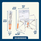 Patented Spring-Action Freestyle Rocker Elite - Choice 460 - RoadTrip Rocker Smooth Motion Camp Chair Detail