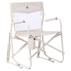 Patented Spring-Action Freestyle Rocker Elite - Choice 460 - RoadTrip Rocker Smooth Motion Camp Chair - Soft Neutral