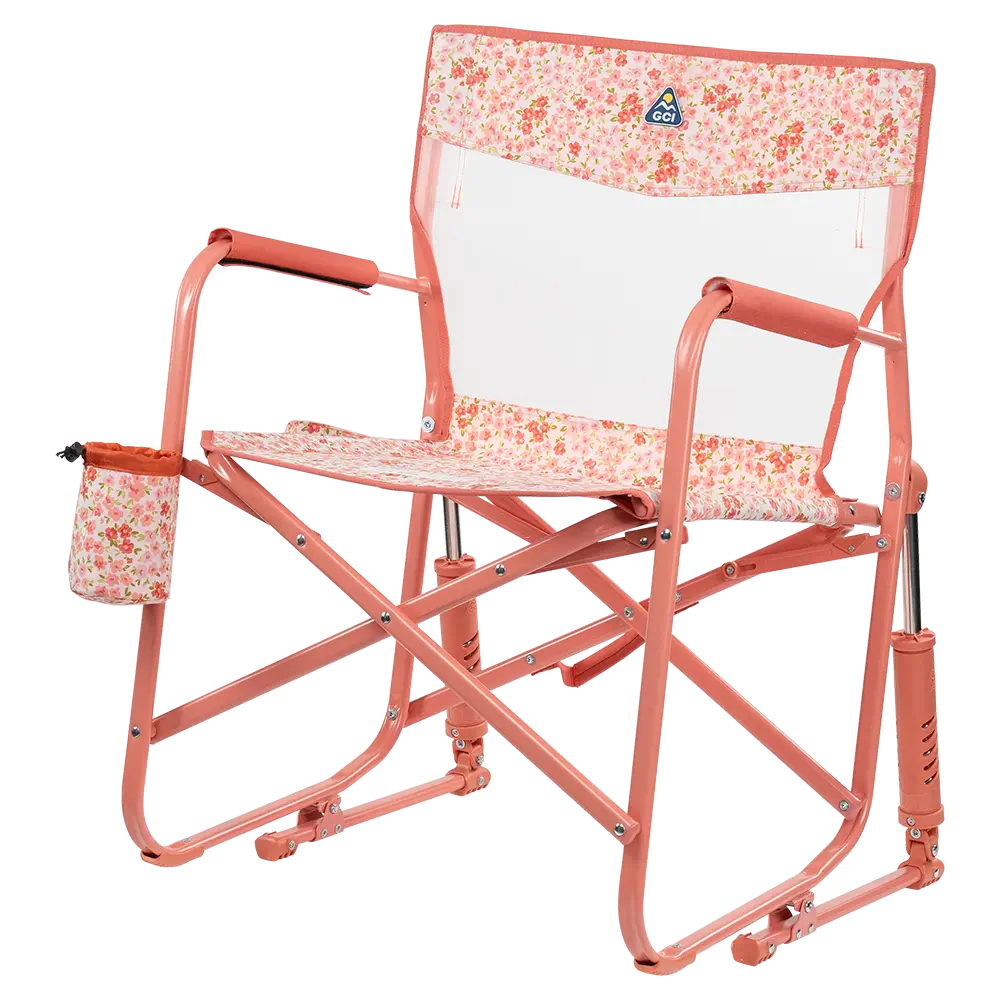 Patented Spring-Action Freestyle Rocker Elite - Choice 460 - RoadTrip Rocker Smooth Motion Camp Chair Detail