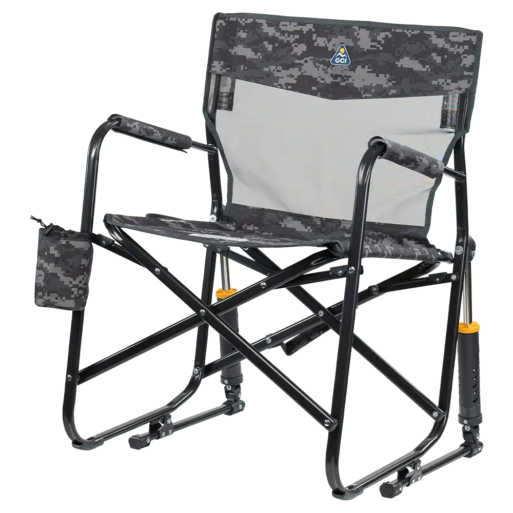 Patented Spring-Action Freestyle Rocker Elite - Choice 460 - RoadTrip Rocker Smooth Motion Camp Chair Detail