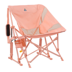 Heavy-Duty Freestyle Pod Rocker Elite - Choice 832 - RoadTrip Rocker Smooth Motion Camp Chair - Soft Pink