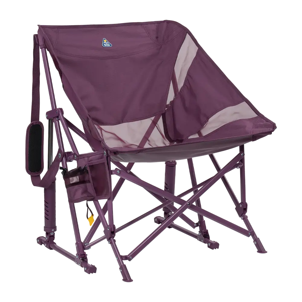 Heavy-Duty Freestyle Pod Rocker Elite - Choice 832 - RoadTrip Rocker Smooth Motion Camp Chair - Pastel Amethyst
