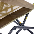 Luxury Camp Adjustable Rocker - Choice 573 - RoadTrip Rocker Smooth Motion Camp Chair Detail