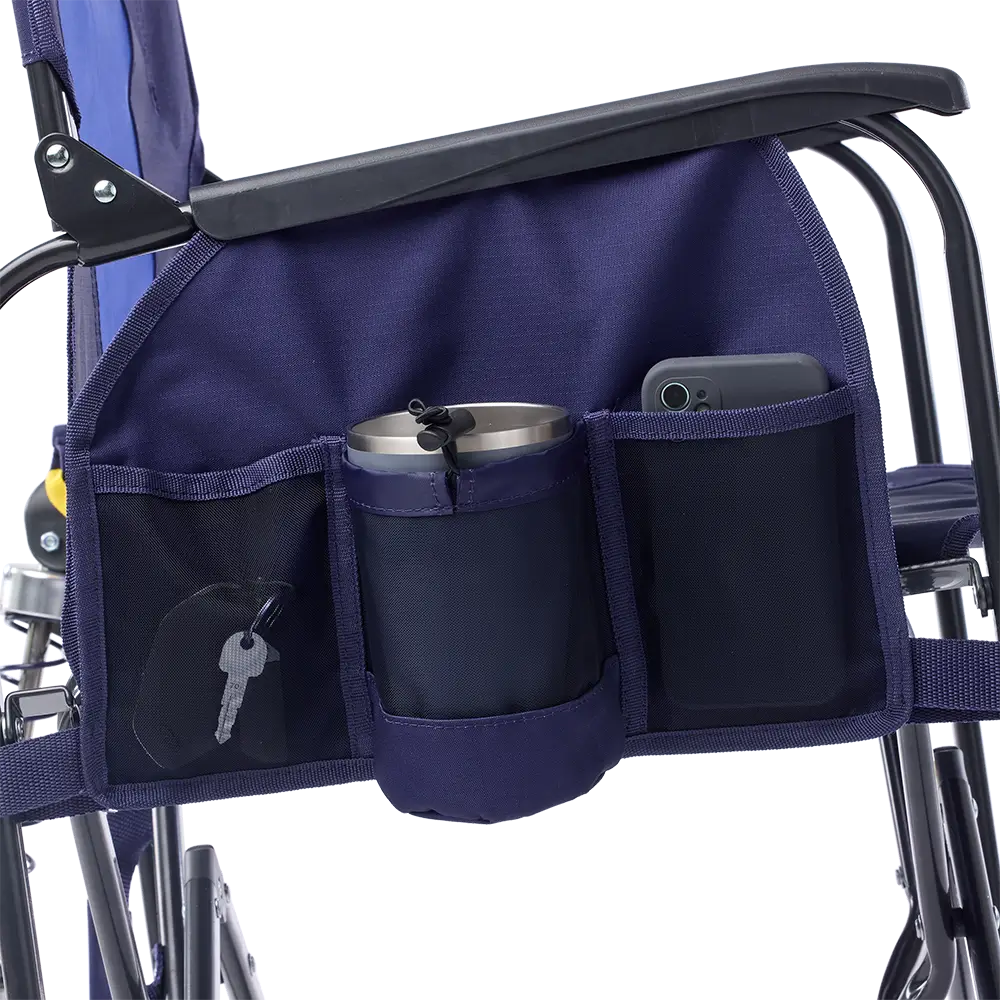 Luxury Camp Adjustable Rocker - Choice 573 - RoadTrip Rocker Smooth Motion Camp Chair Detail