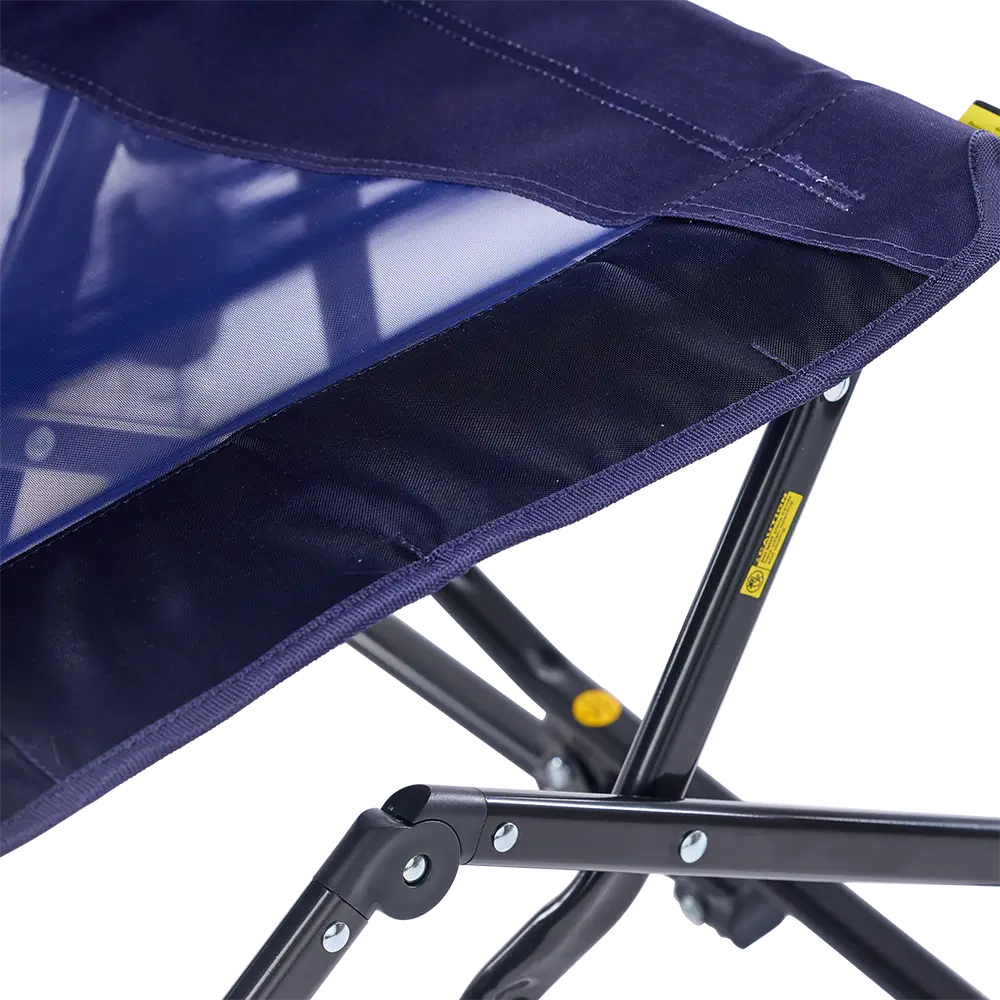 Luxury Camp Adjustable Rocker - Choice 573 - RoadTrip Rocker Smooth Motion Camp Chair Detail