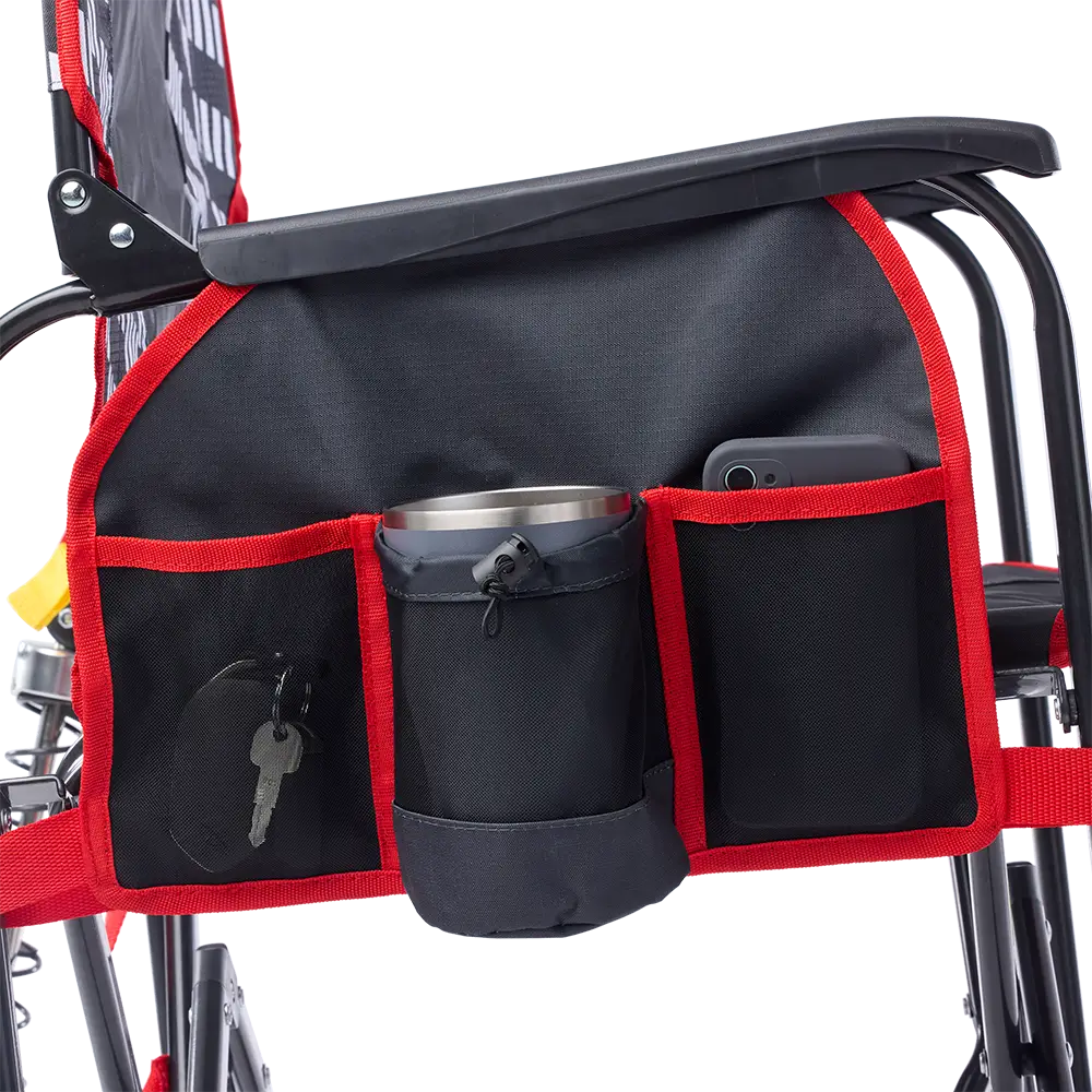 Luxury Camp Adjustable Rocker - Choice 573 - RoadTrip Rocker Smooth Motion Camp Chair Detail