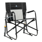 Patented Spring-Action Freestyle Rocker XL - Choice 552 - Patented Spring-Action Rocking Chair for Camping - Black