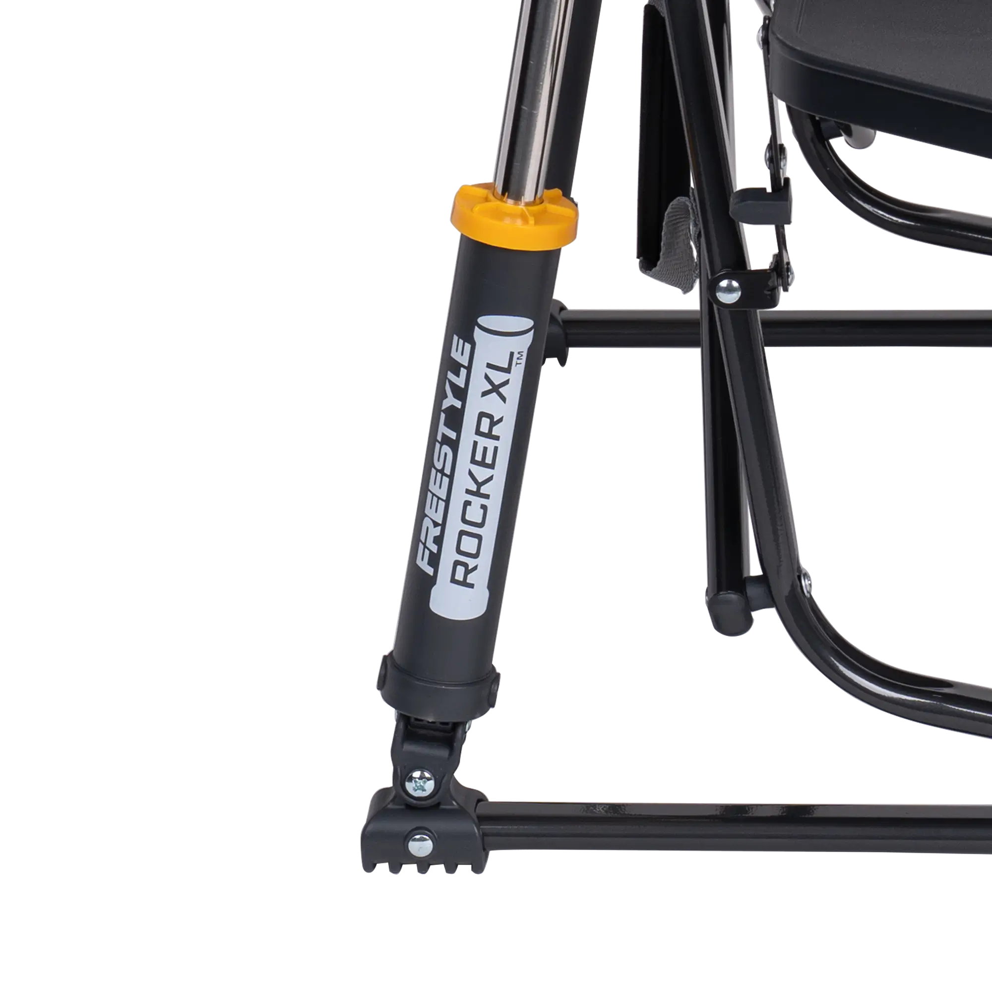 Luxury Camp Freestyle Rocker XL with Side Table - Choice 836 - RoadTrip Rocker Smooth Motion Camp Chair Detail