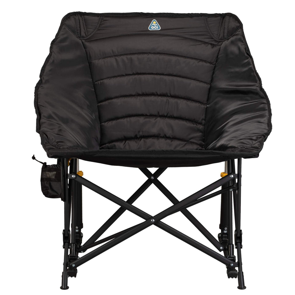 Luxury Camp Puff Rocker - Choice 731 - Patented Spring-Action Rocking Chair for Camping Detail
