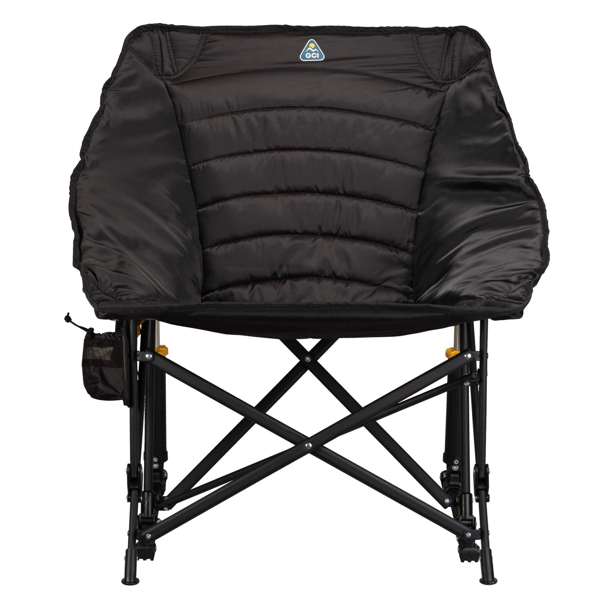 Luxury Camp Puff Rocker - Choice 731 - Patented Spring-Action Rocking Chair for Camping Detail