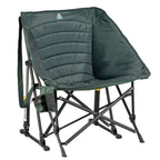 Luxury Camp Puff Rocker - Choice 731 - Patented Spring-Action Rocking Chair for Camping - Hunter