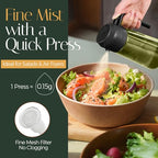Classic YARRAMATE 16oz/470ml Light-Blocking Dark Oil Sprayer for Cooking, 2Kitchen oil tank.