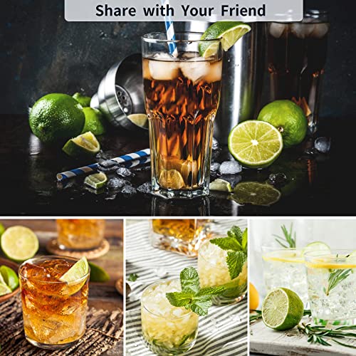 Modern Ice Cube Trays Set of 2, convenient Release 15 bendable Essentials