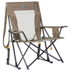 Premium All-Weather Comfort Pro Rocker XL - Choice 107 - RoadTrip Rocker Smooth Motion Camp Chair - Heathered Aged Fatigue
