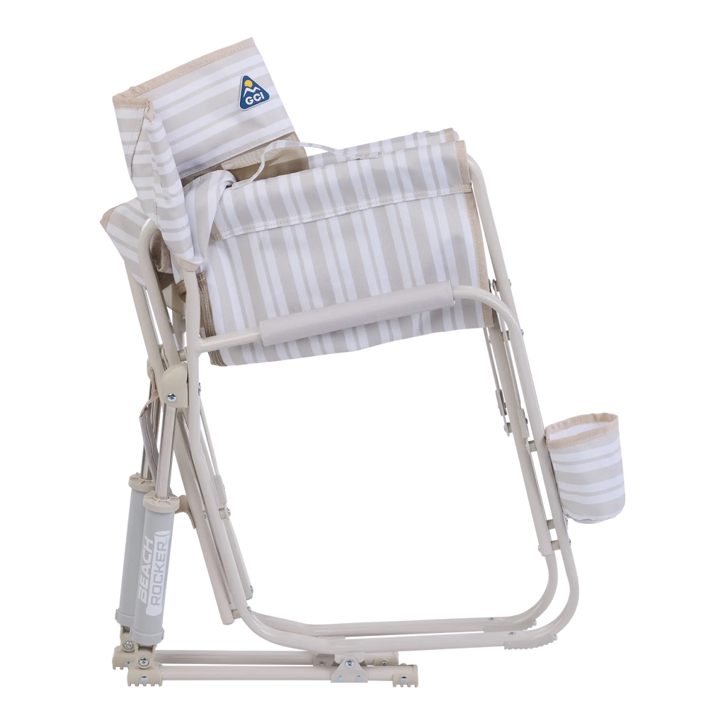 Smooth Motion Beach Rocker - Choice 712 - Patented Spring-Action Rocking Chair for Camping Detail