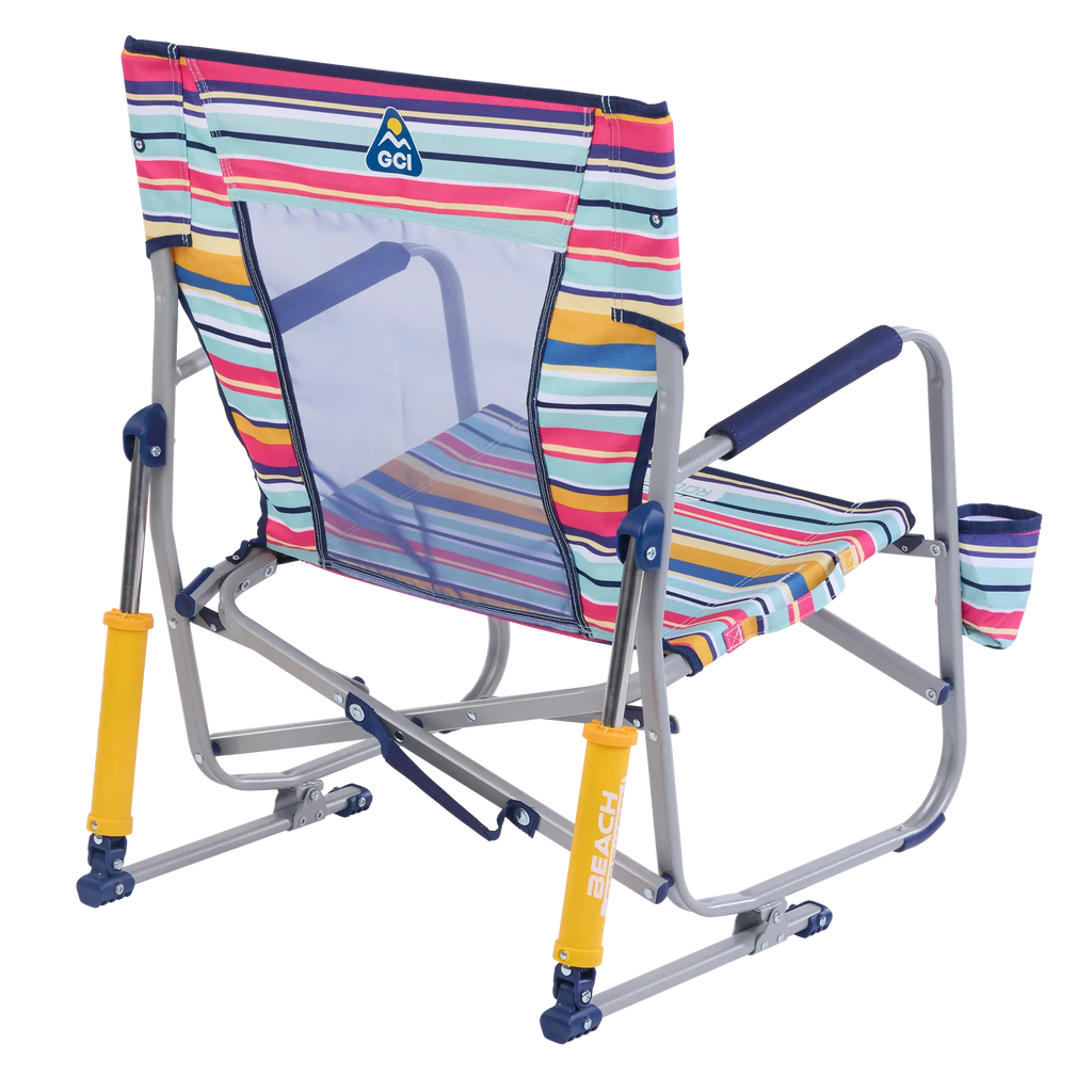 Smooth Motion Beach Rocker - Choice 712 - Patented Spring-Action Rocking Chair for Camping Detail