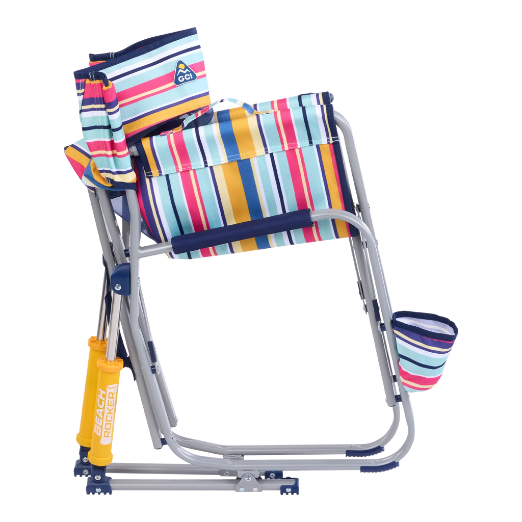 Smooth Motion Beach Rocker - Choice 712 - Patented Spring-Action Rocking Chair for Camping Detail