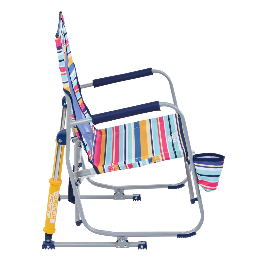 Smooth Motion Beach Rocker - Choice 712 - Patented Spring-Action Rocking Chair for Camping Detail