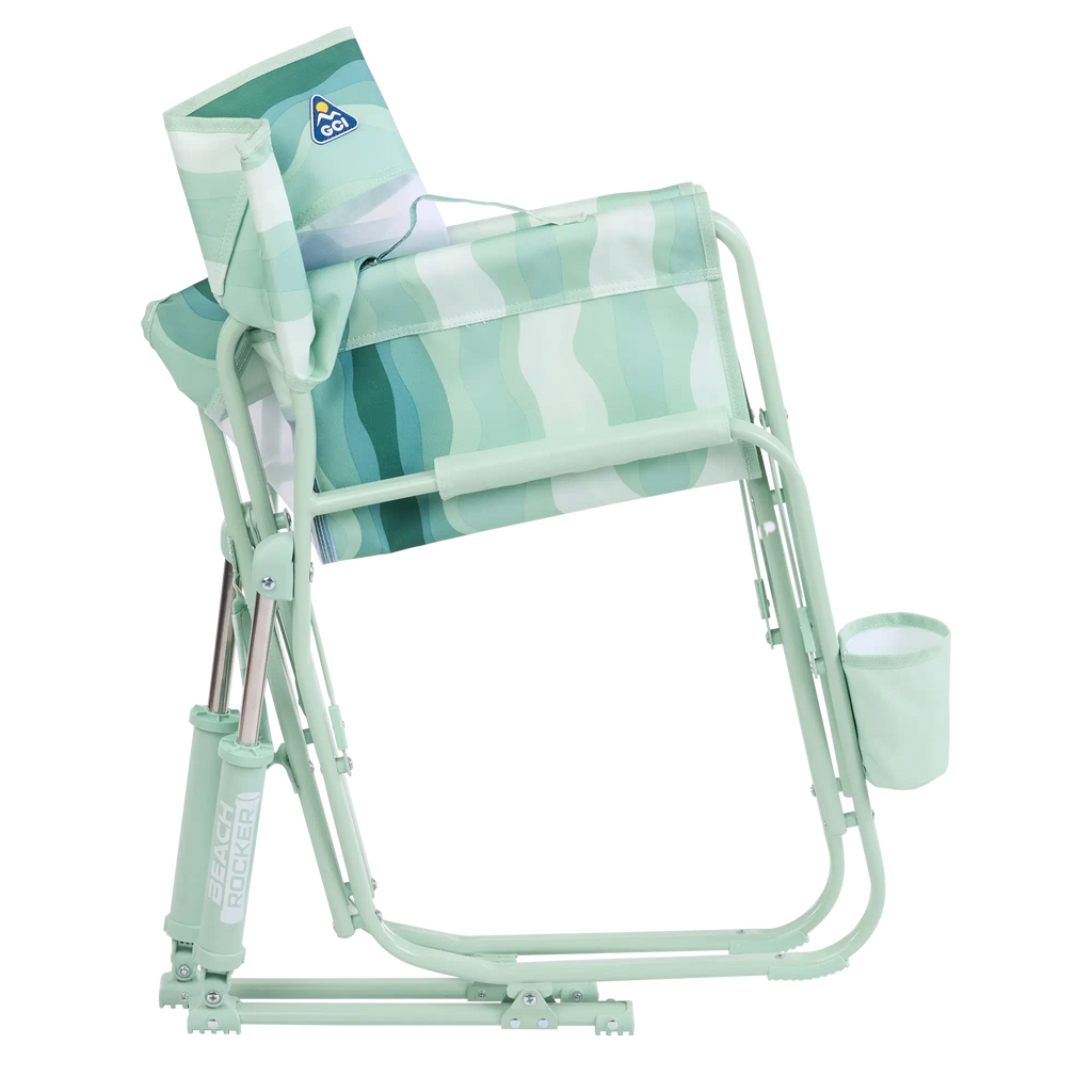 Smooth Motion Beach Rocker - Choice 712 - Patented Spring-Action Rocking Chair for Camping Detail