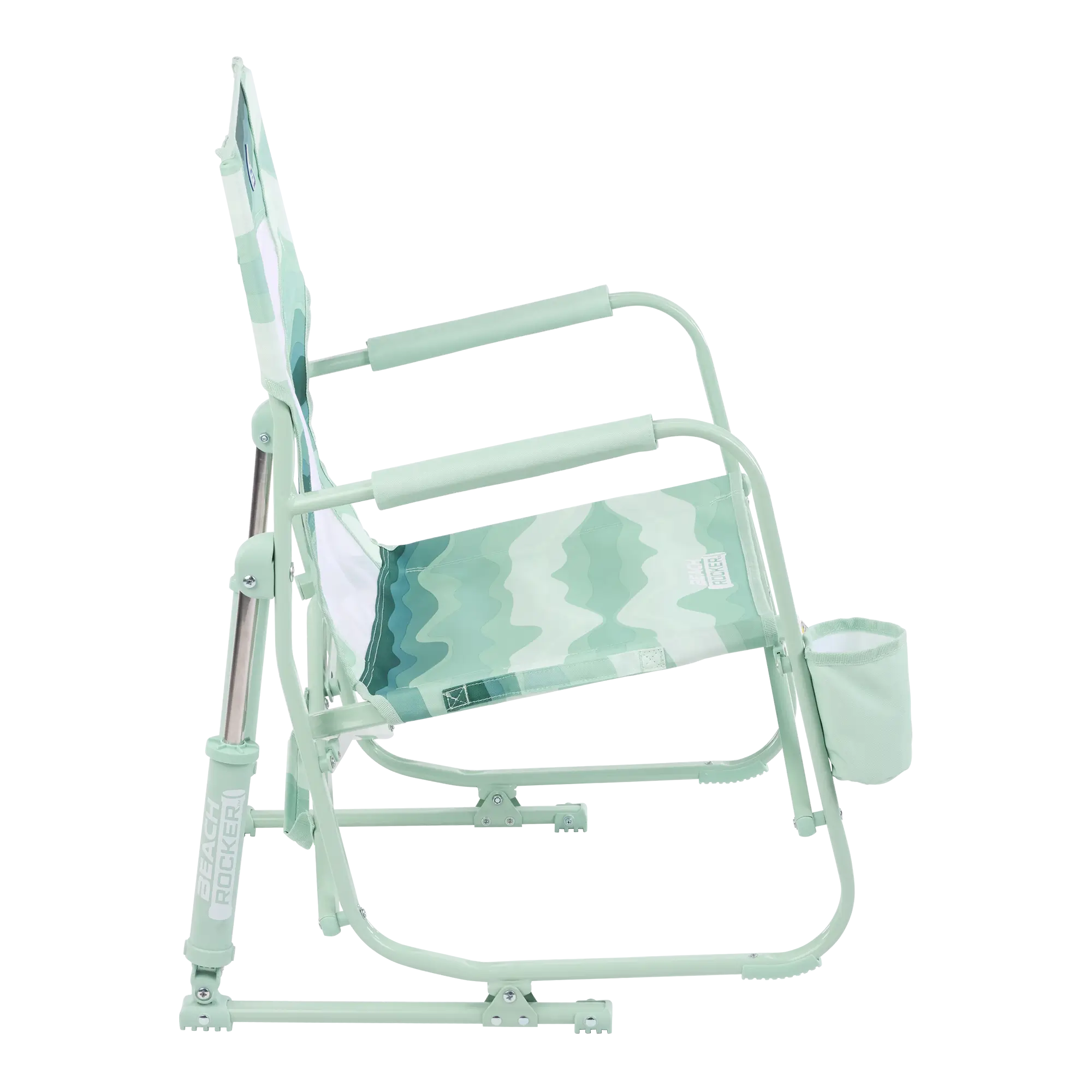 Smooth Motion Beach Rocker - Choice 712 - Patented Spring-Action Rocking Chair for Camping Detail
