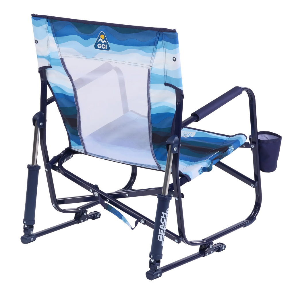 Smooth Motion Beach Rocker - Choice 712 - Patented Spring-Action Rocking Chair for Camping Detail