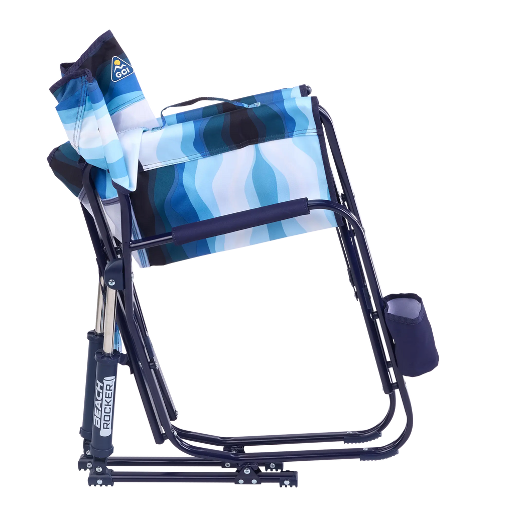 Smooth Motion Beach Rocker - Choice 712 - Patented Spring-Action Rocking Chair for Camping Detail