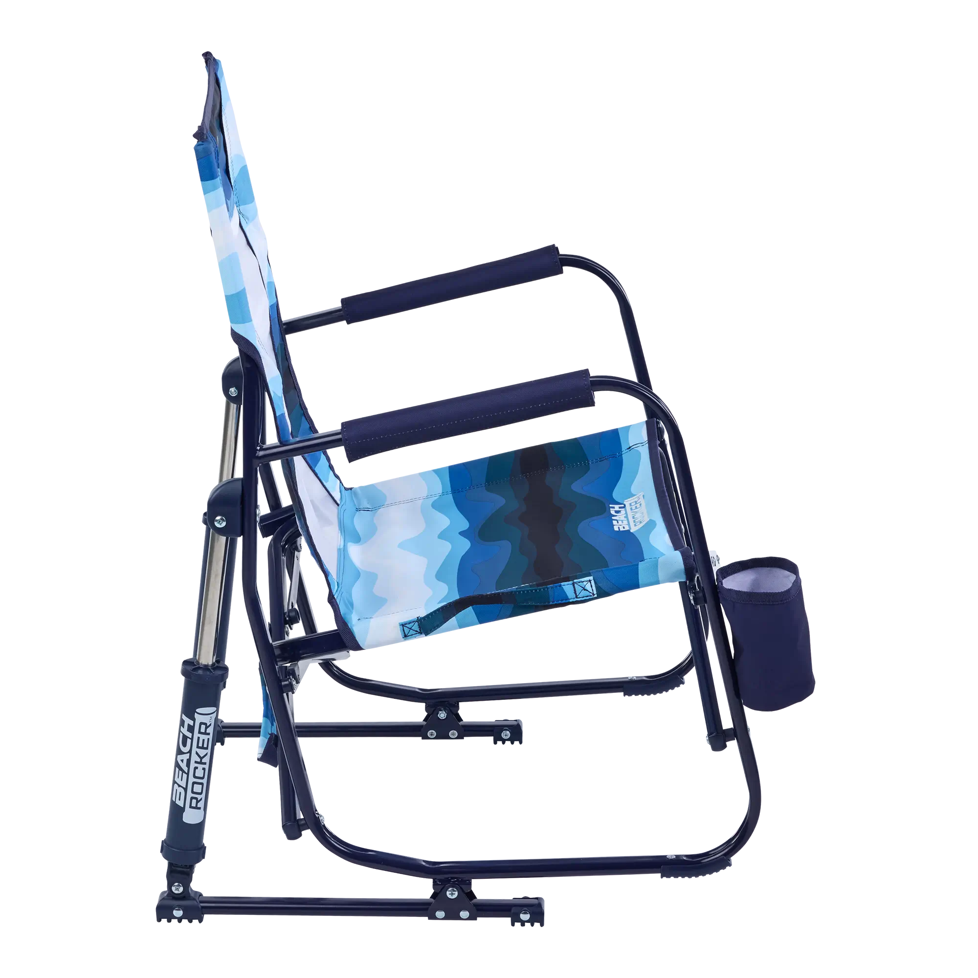 Smooth Motion Beach Rocker - Choice 712 - Patented Spring-Action Rocking Chair for Camping Detail