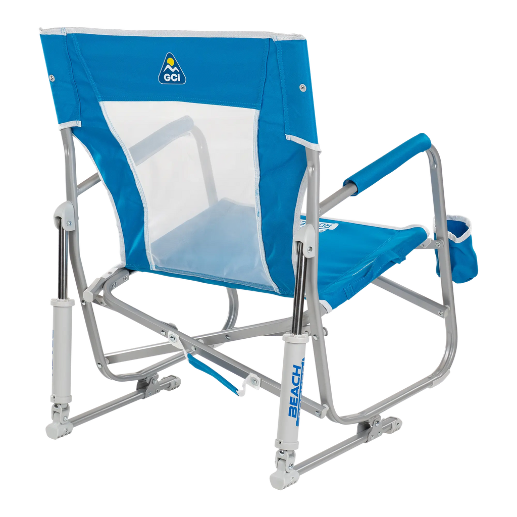 Smooth Motion Beach Rocker - Choice 712 - Patented Spring-Action Rocking Chair for Camping Detail