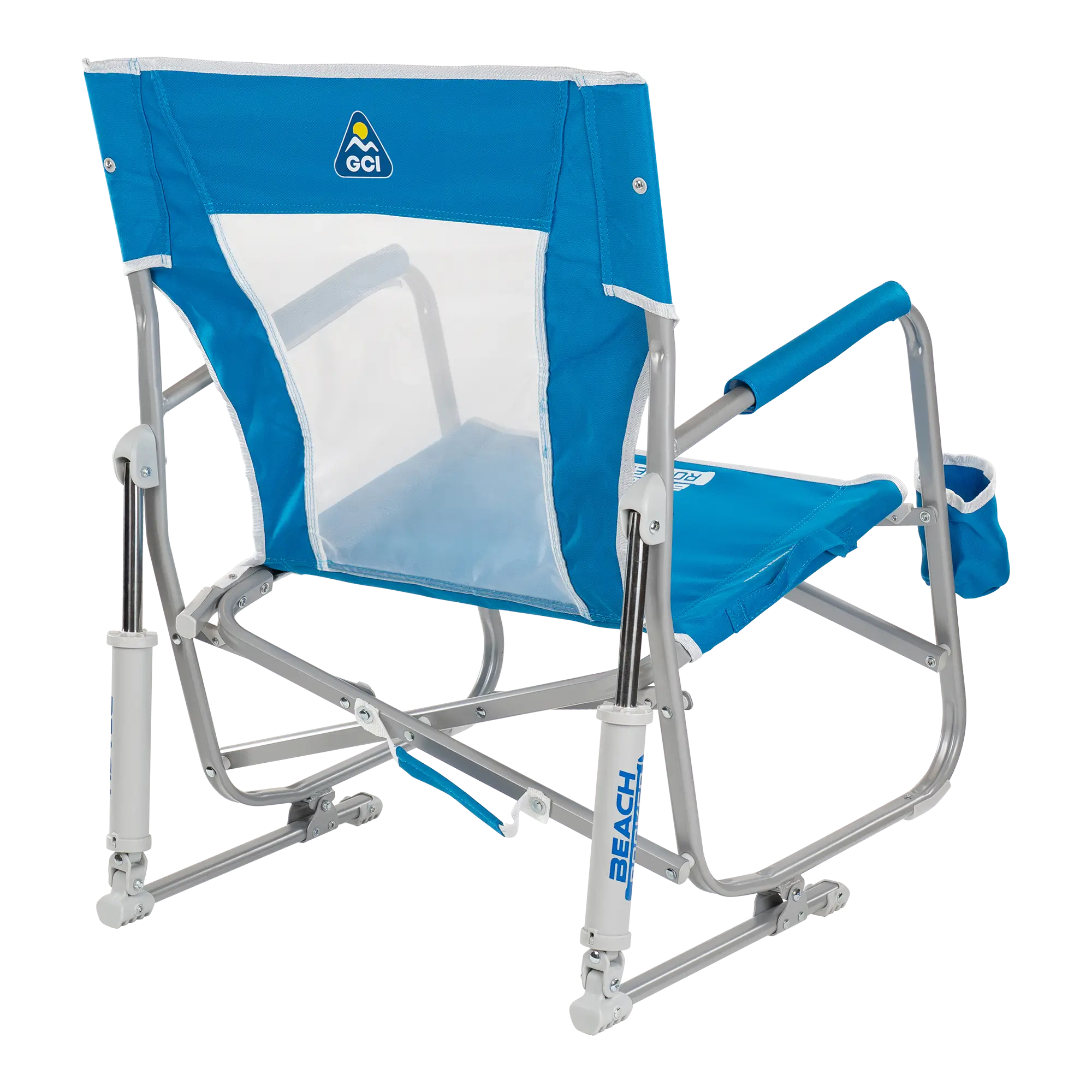 Smooth Motion Beach Rocker - Choice 712 - Patented Spring-Action Rocking Chair for Camping Detail