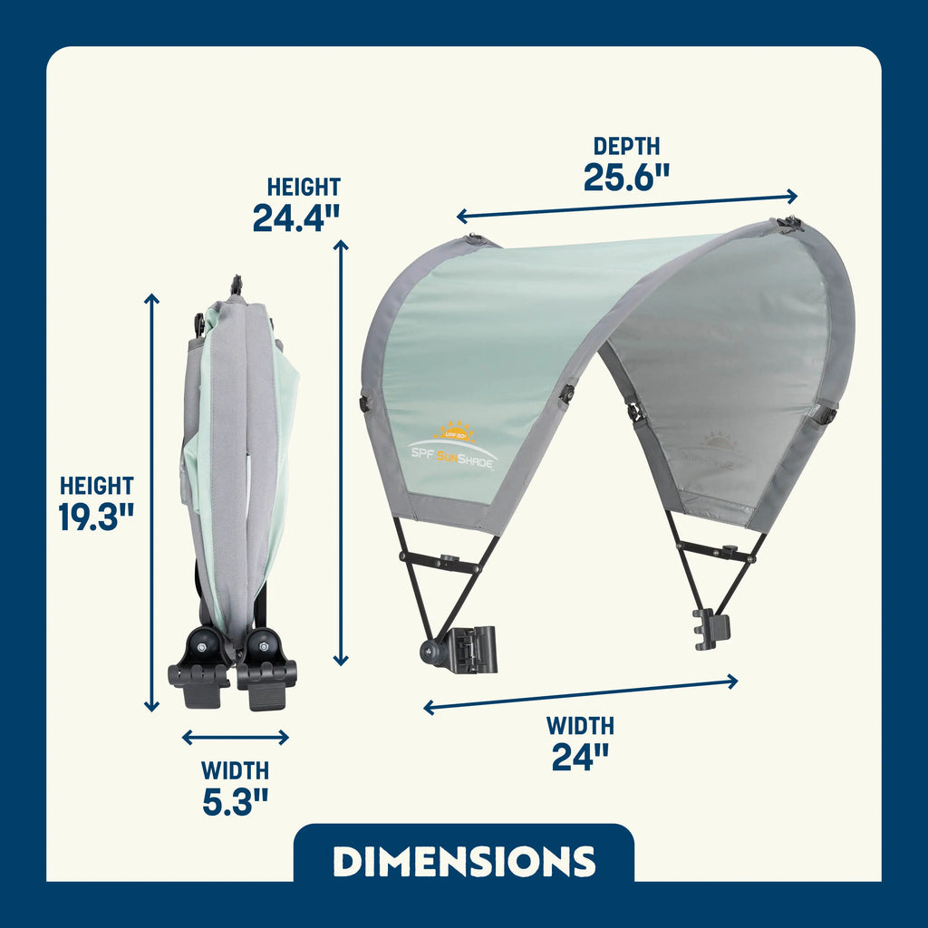 Portable Canopy SunShade Accessory - Choice 361 - Pop-Up Outdoor Sun Shelter - UV400 Protection Detail