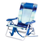 Sand-Friendly Backpack Beach Chair - Choice 709 - Multi-Position Outdoor Beach Chair with Pillow Detail