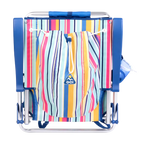 Sand-Friendly Backpack Beach Chair - Choice 709 - Multi-Position Outdoor Beach Chair with Pillow Detail