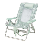 Sand-Friendly Backpack Beach Chair - Choice 709 - Multi-Position Outdoor Beach Chair with Pillow Detail