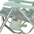 Sand-Friendly Backpack Beach Chair - Choice 709 - Multi-Position Outdoor Beach Chair with Pillow Detail