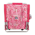 Sand-Friendly Backpack Beach Chair - Choice 709 - Multi-Position Outdoor Beach Chair with Pillow Detail