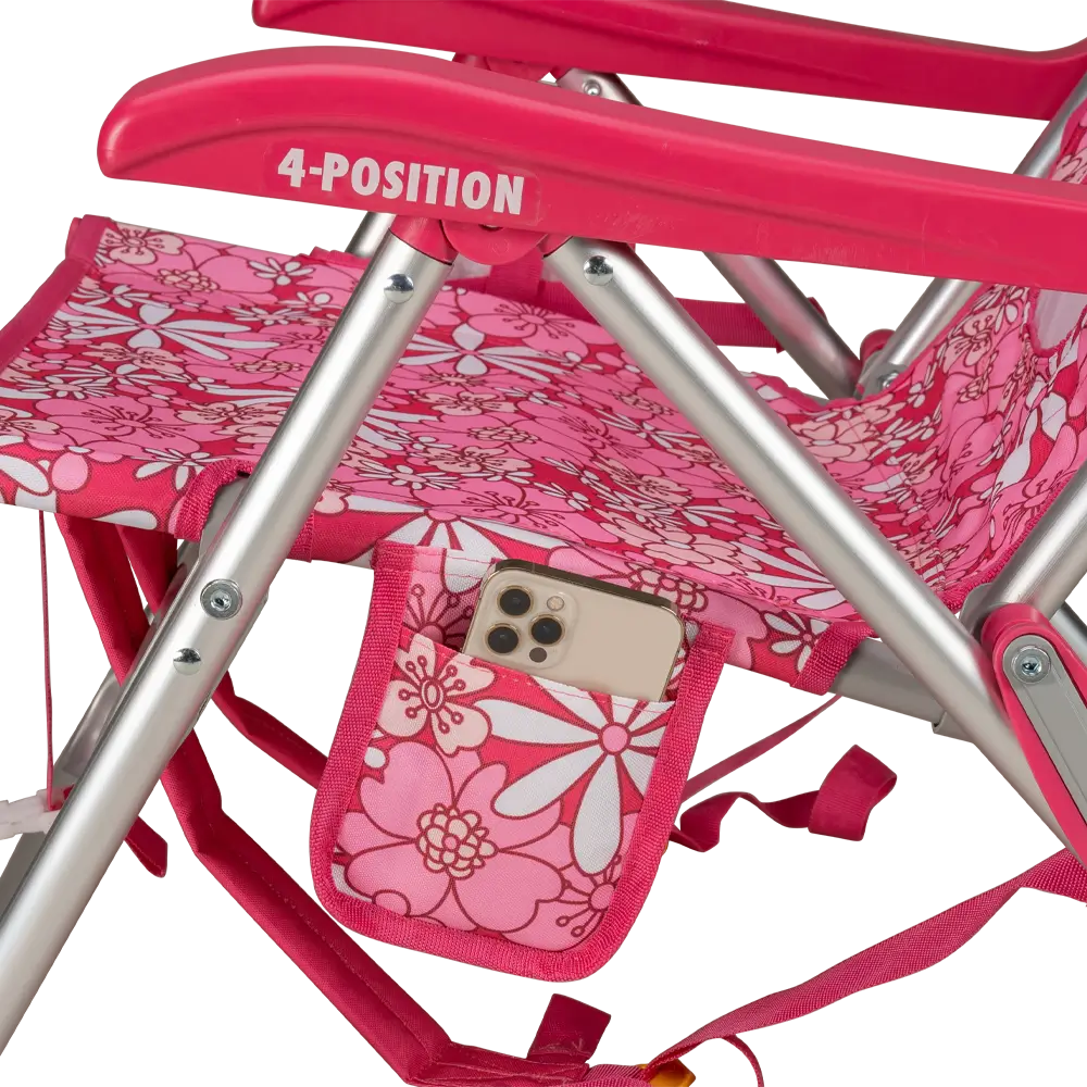 Sand-Friendly Backpack Beach Chair - Choice 709 - Multi-Position Outdoor Beach Chair with Pillow Detail