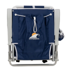 Sand-Friendly Backpack Beach Chair - Choice 709 - Multi-Position Outdoor Beach Chair with Pillow Detail