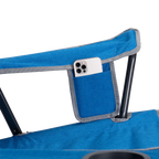 Micro-Folding Comfort Quad Chair - Choice 989 - Pico Compact Folding Camp Chair with Carry Bag Detail