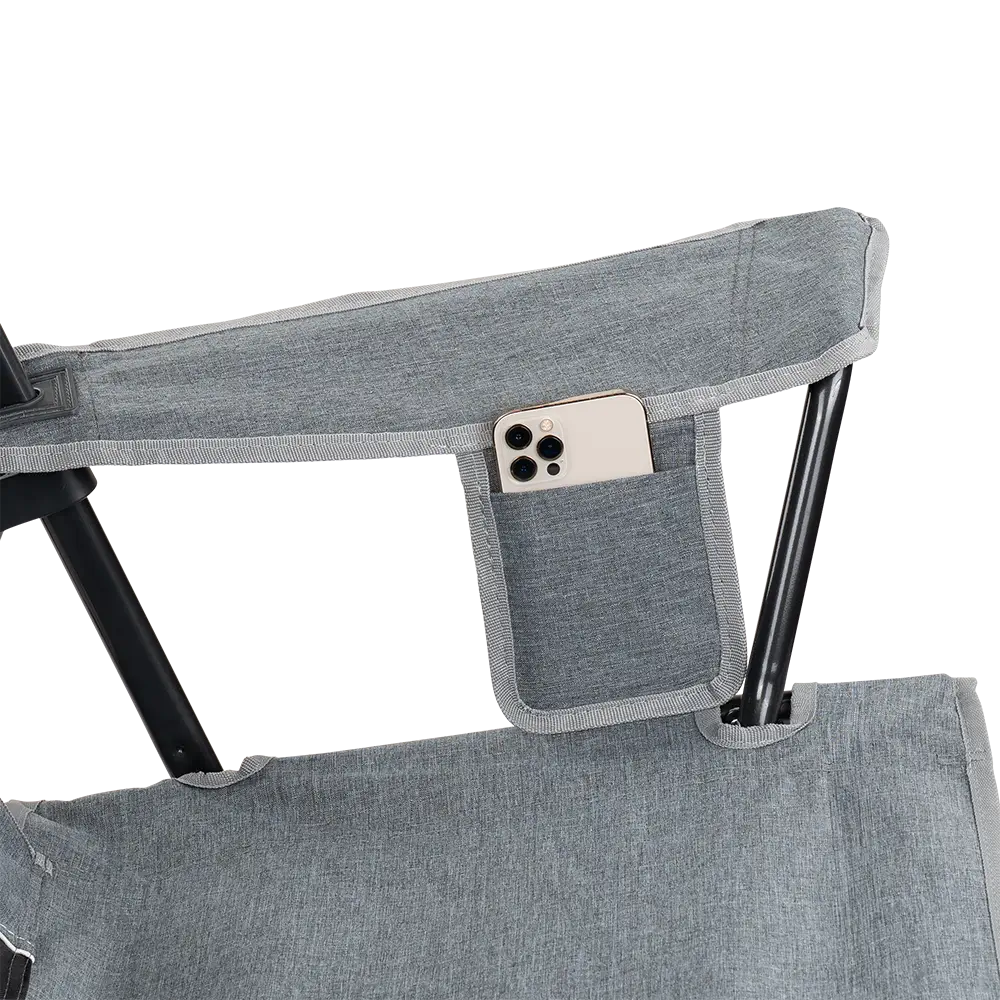 Micro-Folding Comfort Quad Chair - Choice 989 - Pico Compact Folding Camp Chair with Carry Bag Detail