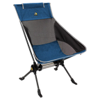 Heavy-Duty Freestyle ComPack Rocker - Choice 980 - Freestyle Rocker Portable Outdoor Folding Chair - Heathered Royal
