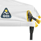Premium All-Weather LevrUp Canopy - Choice 360 - Portable Beach Canopy with Adjustable Shade Angle Detail
