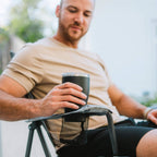 Micro-Folding Comfort Quad Chair - Choice 989 - Pico Compact Folding Camp Chair with Carry Bag Detail