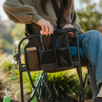 Luxury Camp Adjustable Rocker - Choice 573 - RoadTrip Rocker Smooth Motion Camp Chair Detail