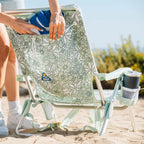 Sand-Friendly Backpack Beach Chair - Choice 709 - Multi-Position Outdoor Beach Chair with Pillow Detail