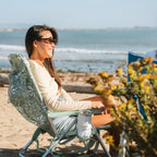 Sand-Friendly Backpack Beach Chair - Choice 709 - Multi-Position Outdoor Beach Chair with Pillow Detail