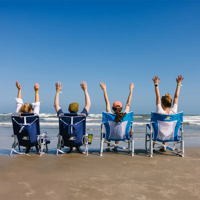Smooth Motion Beach Rocker - Choice 712 - Patented Spring-Action Rocking Chair for Camping Detail