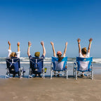 Smooth Motion Beach Rocker - Choice 712 - Patented Spring-Action Rocking Chair for Camping Detail