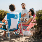 Smooth Motion Beach Rocker - Choice 712 - Patented Spring-Action Rocking Chair for Camping Detail